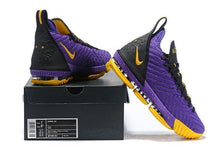 Load image into Gallery viewer, Nike Lebron XVI 16 EP Purle Yellow Black Men Shoes Sale Size US7,8,8.5,9,10,11,12