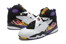 Load image into Gallery viewer, Nike Air Jordan 8 Retro 'Three-Peat' White Purple Black Sneaker Shoes Sale Men Size 8-13