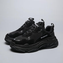 Load image into Gallery viewer, Balenciaga Triple S Trainer 'All Black Distressed' Shoes Sneaker Sale Men Women Size 35-45
