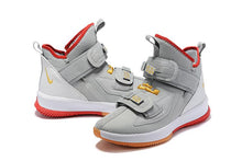 Load image into Gallery viewer, Nike Lebron Soldier XIII 13 Grey White Men Sneaker Shoes Sale Size US7,8,8.5,9,10,11,12