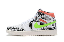 Load image into Gallery viewer, Nike Air Jordan 1 Mid SE 'Over-Print Logos' Sneaker Shoes Sale Men Size 7-12