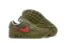 Load image into Gallery viewer, OFF-WHITE x Nike Air Max 90 'Olive' Shoes Sneaker Sale Men Size US 7, 8, 8.5, 9, 10, 11