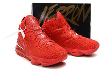 Load image into Gallery viewer, Nike Lebron XVII 17 Red White Sneaker Shoes Sale Men Size 7-13