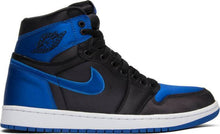 Load image into Gallery viewer, Nike Air Jordan 1 High OG SE 'Satin Royal' Black Blue Shoes Basketball Men Sale Size US 7, 8, 8.5, 9, 10, 11, 12, 13
