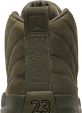 Load image into Gallery viewer, PSNY x Air Jordan 12 Retro 'Milan' Olive Shoes Basketball Men Sale Size US 7 - 13