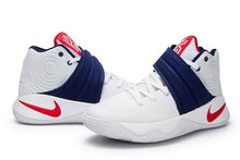 Load image into Gallery viewer, Nike Kyrie 2 USA White Navy Red Men Basketball Shoes Sale Size US 7,8,8.5,9.5,10,11,12