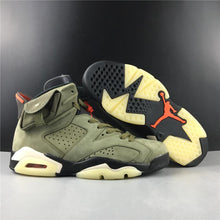 Load image into Gallery viewer, Travis Scott x Nike Air Jordan 6 Retro 'Olive' Sneaker Shoes Sale Men Size 7-13