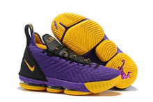 Load image into Gallery viewer, Nike Lebron XVI 16 EP Purle Yellow Black Men Shoes Sale Size US7,8,8.5,9,10,11,12