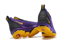 Load image into Gallery viewer, Nike Lebron XVI 16 EP Purle Yellow Black Men Shoes Sale Size US7,8,8.5,9,10,11,12