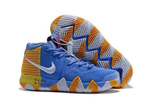 Load image into Gallery viewer, Nike Kyrie 4 Blue Yellow White  Men Basketball Shoes Sale Size US 7,8,8.5,9.5,10,11,12