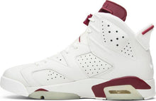 Load image into Gallery viewer, Nike Air Jordan 6 Retro 'Maroon' 2015 White Bordeaux Men Shoes Sale Size US 7, 8, 8.5, 9, 10, 11, 12, 13
