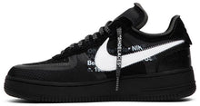 Load image into Gallery viewer, OFF-WHITE x Nike Air Force 1 Low 'Black' Sneaker Shoes Sale Men Size 7-12