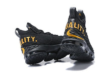 Load image into Gallery viewer, Nike Lebron XV 15 Black Equality Black Men Shoes Sale Size US7,8,8.5,9,10,11,12