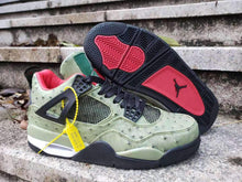 Load image into Gallery viewer, Nike Air Jordan 4 Retro OG “Cactus Jack” Olive Black Red Basketball Men Size US 7 - 13