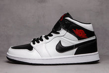 Load image into Gallery viewer, Nike Air Jordan 1 Mid Black White Red Sneaker Shoes Sale Men Size 7-12