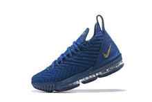 Load image into Gallery viewer, Nike Lebron XVI 16 EP Dark Blue Gold Men Shoes Sale Size US7,8,8.5,9,10,11,12