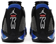 Load image into Gallery viewer, Supreme x Nike Air Jordan 14 Retro SP  'Black Varsity Royal' Sneaker Shoes Sale Men Size 7-13