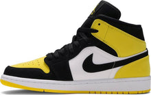 Load image into Gallery viewer, Nike Air Jordan 1 Mid SE 'Yellow Toe' Sneaker Shoes Sale Men Size 7-12