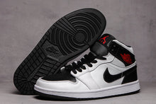 Load image into Gallery viewer, Nike Air Jordan 1 Mid Black White Red Sneaker Shoes Sale Men Size 7-12