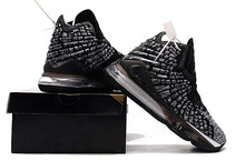 Load image into Gallery viewer, Nike Lebron XVII 17 Grey Black Sneaker Shoes Sale Men Size 7-13