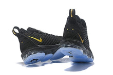 Load image into Gallery viewer, Nike Lebron XVI 16 'Black Gold' Sneaker Shoes Sale Men Size 7-13