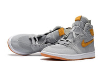 Load image into Gallery viewer, Nike Air Jordan 1 High Retro Flyknit Grey Orange Shoes Basketball Men Size US 7 - 13
