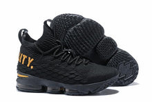 Load image into Gallery viewer, Nike Lebron XV 15 Black Equality Black Men Shoes Sale Size US7,8,8.5,9,10,11,12