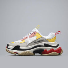 Load image into Gallery viewer, Balenciaga Triple S Trainer  'White Yellow' 2018 Shoes Sneaker Sale Men Women Size 35-45