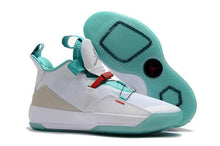 Load image into Gallery viewer, Nike Air Jordan 33 White Black Green Men Shoes Sale Size US 7,8,8.5,9.5,10,11,12