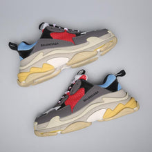 Load image into Gallery viewer, Balenciaga Triple S Trainer 'Blue Red' 2018 Shoes Sneaker Sale Men Women Size 35-45