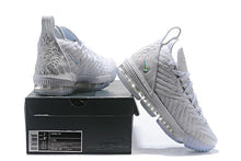 Load image into Gallery viewer, Nike Lebron XVI 16 EP Grey White Men Shoes Sale Size US7,8,8.5,9,10,11,12