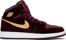 Load image into Gallery viewer, Nike Air Jordan 1 High Heiress GG 'Velvet' Shoes Basketball Men Sale Size US 7, 8, 8.5, 9, 10, 11, 12, 13
