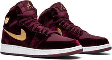 Load image into Gallery viewer, Nike Air Jordan 1 High Heiress GG 'Velvet' Shoes Basketball Men Sale Size US 7, 8, 8.5, 9, 10, 11, 12, 13