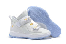 Load image into Gallery viewer, Nike Lebron Soldier XIII 13 White Gold Men Sneaker Shoes Sale Size US7,8,8.5,9,10,11,12