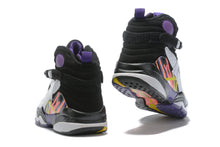 Load image into Gallery viewer, Nike Air Jordan 8 Retro 'Three-Peat' White Purple Black Sneaker Shoes Sale Men Size 8-13