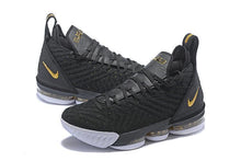 Load image into Gallery viewer, Nike Lebron XVI 16 EP Black Gold Men Shoes Sale Size US7,8,8.5,9,10,11,12