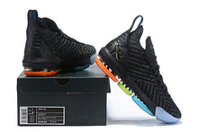 Load image into Gallery viewer, Nike Lebron XVI 16 EP Black Blue Men Shoes Sale Size US7,8,8.5,9,10,11,12