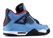 Load image into Gallery viewer, Nike Air Jordan 4 Retro Travis Scott "CACTUS JACK" Houston Oilers Blue Men Shoes Sale Size US 7, 8, 8.5, 9, 10, 11, 12, 13