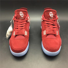 Load image into Gallery viewer, Nike Air Jordan 4 Retro 'Oklahoma Sooners' PE Sneaker Shoes Sale Men Size 8-13