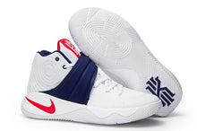Load image into Gallery viewer, Nike Kyrie 2 USA White Navy Red Men Basketball Shoes Sale Size US 7,8,8.5,9.5,10,11,12
