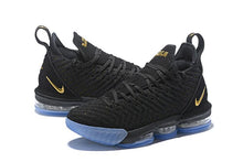 Load image into Gallery viewer, Nike Lebron XVI 16 'Black Gold' Sneaker Shoes Sale Men Size 7-13