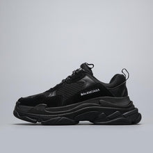 Load image into Gallery viewer, Balenciaga Triple S Trainer 'All Black Distressed' Shoes Sneaker Sale Men Women Size 35-45