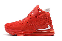 Load image into Gallery viewer, Nike Lebron XVII 17 Red White Sneaker Shoes Sale Men Size 7-13