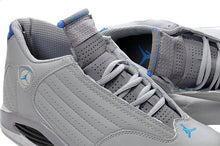 Load image into Gallery viewer, Nike Air Jordan 14 Retro Grey Blue Sneaker Shoes Sale Men Size 7-13