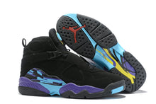 Load image into Gallery viewer, Air Jordan 8 Retro 'Aqua' 2015 Black Sneaker Shoes Sale Men Size 8-13