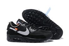 Load image into Gallery viewer, OFF-WHITE x Nike Air Max 90 'Black' Shoes Sneaker Sale Men Size US 7, 8, 8.5, 9, 10, 11