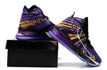 Load image into Gallery viewer, Nike Lebron XVII 17 Purple Yellow Sneaker Shoes Sale Men Size 7-13