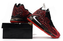 Load image into Gallery viewer, Nike Lebron XVII 17 Black Red Sneaker Shoes Sale Men Size 7-13