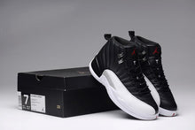 Load image into Gallery viewer, Nike Air Jordan 12 Retro 'Playoff' 2004 Black White Shoes Basketball Men Sale Size US 7 - 13