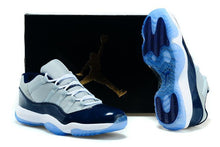 Load image into Gallery viewer, Nike Air Jordan 11 Retro Low Georgetown Grey Navi White  Men Shoes Sale Size US 7, 8, 8.5, 9, 10, 11, 12, 13